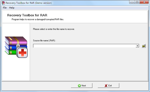 Recovery Toolbox For RAR(文件修复软件) V1.2.17.41 绿色版