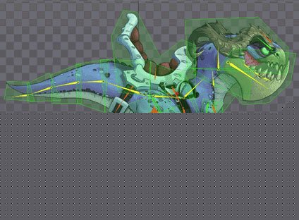 Spine(2D骨骼动画制作软件) V3.7.06 中文版