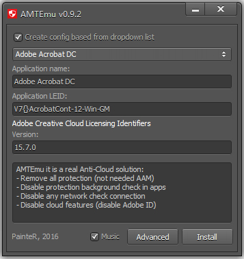 Adobe Muse CC 2018注册机 V0.9.2 绿色版